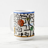 ヴィンテージポール・クレー「リッチポート」カラフル コーヒーマグカップ (正面左)