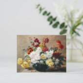 ヴィンテージポール・ビヴァ花瓶のフローラ ポストカード (スタンド正面)