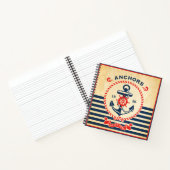 ヴィンテージポ航海のスター ノートブック (内部)