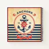 ヴィンテージポ航海のスター ノートブック (裏面)