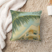 ヴィンテージマイアミアールデコ装飾用クッション クッション (ブランケット)