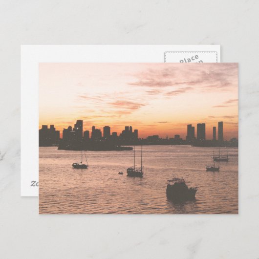 ヴィンテージマイアミスカイライン ポストカード (正面/裏面)