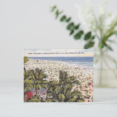 ヴィンテージマイアミビーチフロリダポストカード ポストカード (スタンド正面)