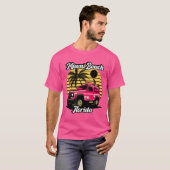 ヴィンテージマイアミビーチフロリダ Tシャツ (正面フル)