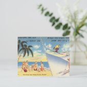 ヴィンテージマイアミビーチ、フロリダ ポストカード (スタンド正面)