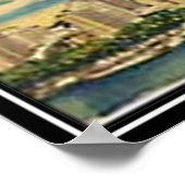 ヴィンテージマイアミビーチ(米国フロリダ州) - ポスター (角)