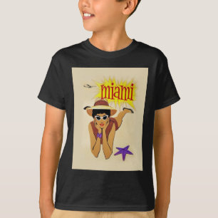 ヴィンテージマイアミビーチ Tシャツ