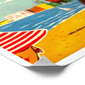 ヴィンテージマイアミ旅行ポスター ポスター (角)