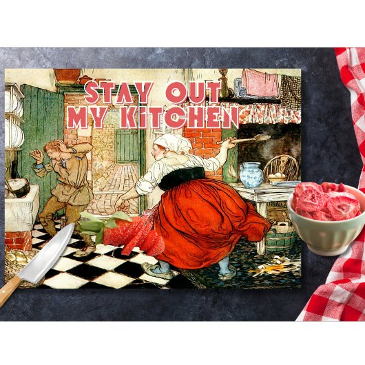 ヴィンテージマイキッチンおもしろい カッティングボード