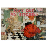 ヴィンテージマイキッチンおもしろい カッティングボード (正面)