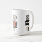 ヴィンテージマイクマグRCAカラッドエルジン コーヒーマグカップ (正面右)