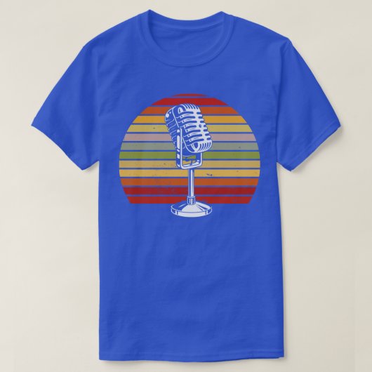 ヴィンテージマイク Tシャツ (デザイン正面)