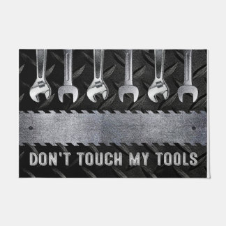 ヴィンテージマイツールマットをTouchしない ドアマット