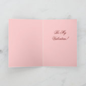 ヴィンテージマイバレンタインカード シーズンカード (内部)