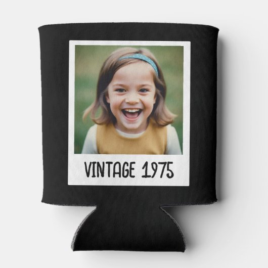 ヴィンテージマイルストン誕生日写真保存画像 缶クーラー (裏面)