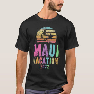 ヴィンテージマウイバケーション2022春休み旅行 Tシャツ