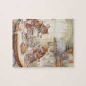 ヴィンテージマウスファミリージグソーパズル ジグソーパズル (横)