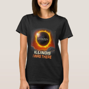 ヴィンテージマウス太陽のトータルEclipse 2024イリノイ Tシャツ