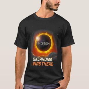 ヴィンテージマウス太陽のトータルEclipse 2024オクラホマ Tシャツ
