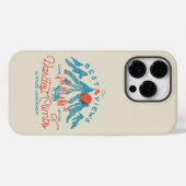 ヴィンテージマウンテンウルフ登山ハイキングアウトドア Case-Mate iPhoneケース (裏面 (横))