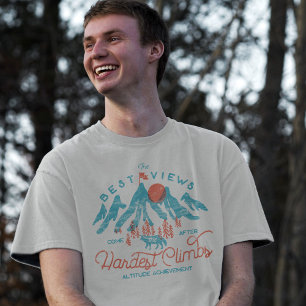 ヴィンテージマウンテンウルフ登山ハイキングアウトドア Tシャツ