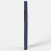 ヴィンテージマウンテンサンセットアウトドアレイクリトリートブルー SAMSUNG GALAXYケース (右側面)