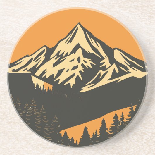 ヴィンテージマウンテンサンセット コースター (正面)