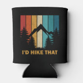 ヴィンテージマウンテンハイキングあの冒険をハイキング 缶クーラー (裏面)