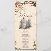 ヴィンテージマウンテンフォレストエバーグリーン結婚ツリー メニュー (裏面)