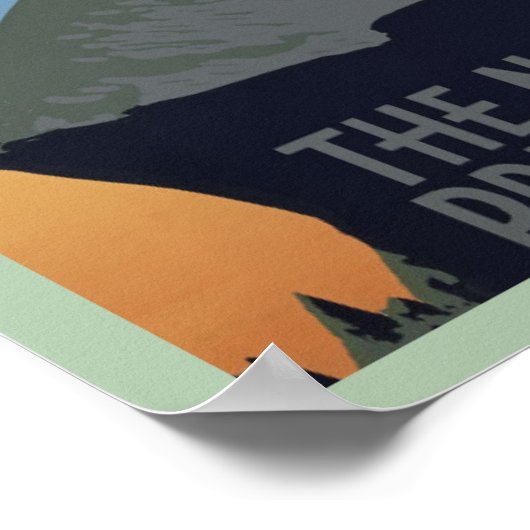 ヴィンテージマウンテンヤギ国立公園リザーブズ ポスター (角)