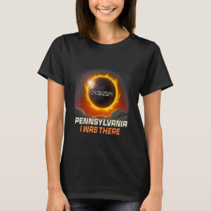 ヴィンテージマウンテン太陽のトータルEclipse 2024Pensylv Tシャツ