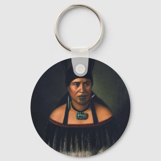 ヴィンテージマオリ・アートbyCFゴルディキーホルダー キーホルダー (正面)