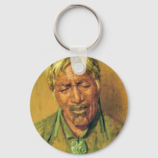 ヴィンテージマオリ・アートbyCFゴルディキーホルダー キーホルダー (正面)