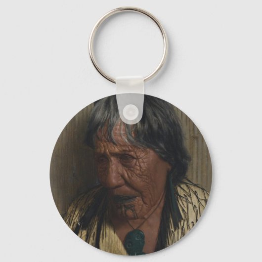 ヴィンテージマオリ・アートbyCFゴルディキーホルダー キーホルダー (正面)