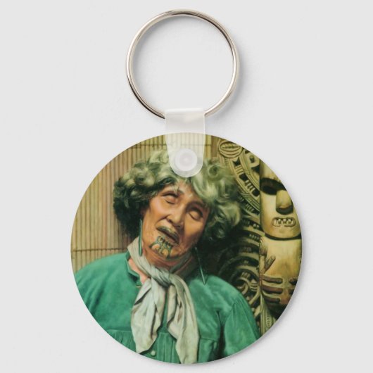 ヴィンテージマオリ・アートbyCFゴルディキーホルダー キーホルダー (正面)