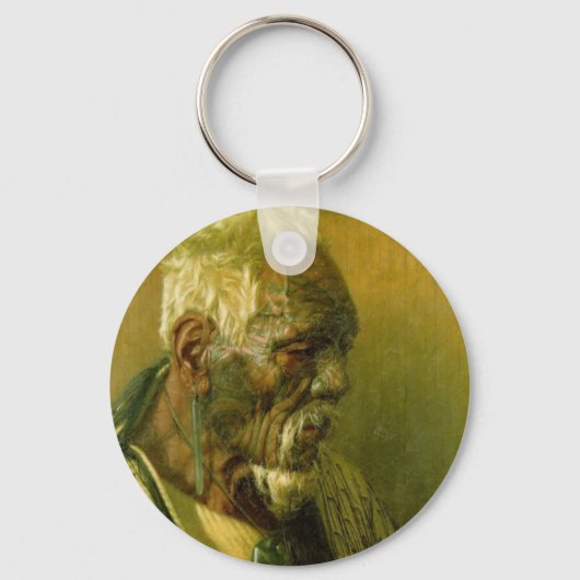 ヴィンテージマオリ・アートbyCFゴルディキーホルダー キーホルダー (正面)