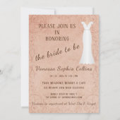 ヴィンテージマガジンカバーブライダルシャワー 招待状 (裏面)