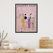 ヴィンテージマガジンカバー1914アールデコポスター ポスター (キッチン)