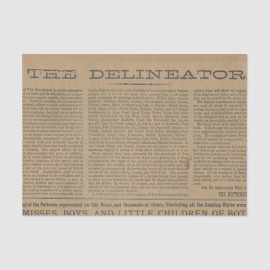 ヴィンテージマガジンニュース 薄葉紙 (正面)