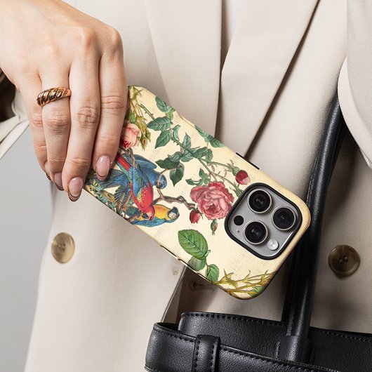 ヴィンテージマクズとバラ Case-Mate iPhoneケース