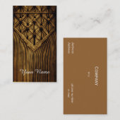 ヴィンテージマクラメルック 名刺 (正面/裏面)