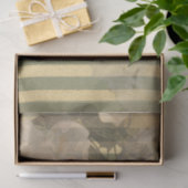 ヴィンテージマグノリアの花束をデカストライプップページ 薄葉紙 (ギフト)