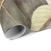 ヴィンテージマグノリアエレガント植物コラージュ ラッピングペーパー (ロールコーナー)