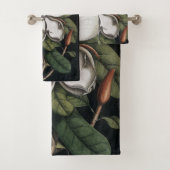 ヴィンテージマグノリアフラワーブラッツバスタオルセット バスタオルセット (インサイチュ)