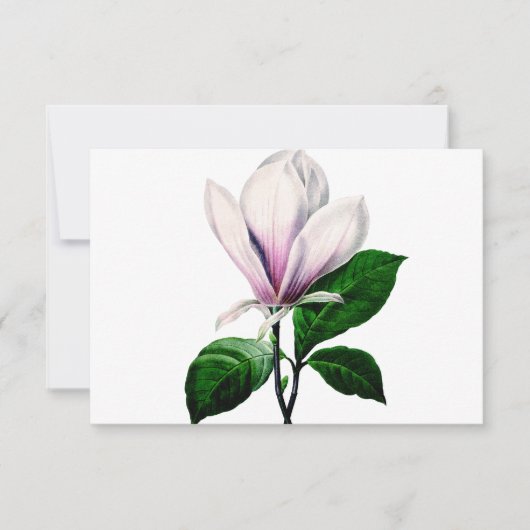 ヴィンテージマグノリアフローラは私のbridmaidカード 招待状 (正面)