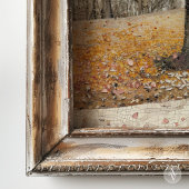 ヴィンテージマグノリアブロッサムズモザイク植物公園 ポスター