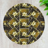 ヴィンテージマグノリアボタニカルフレーム絵を描ズマッシュアップ ペーパープレート