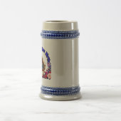 ヴィンテージマグ生まれ美しい ビールジョッキ (中央)