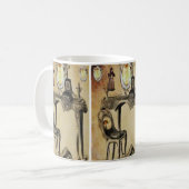 ヴィンテージマグ コーヒーマグカップ (正面左)