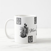 ヴィンテージマグ コーヒーマグカップ (左)